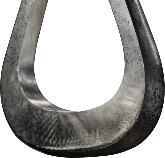 Brushed Stainless teardrop cradle