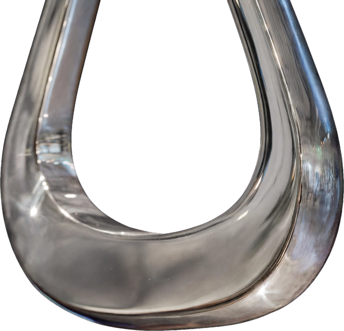 Polished Stainless teardrop cradle