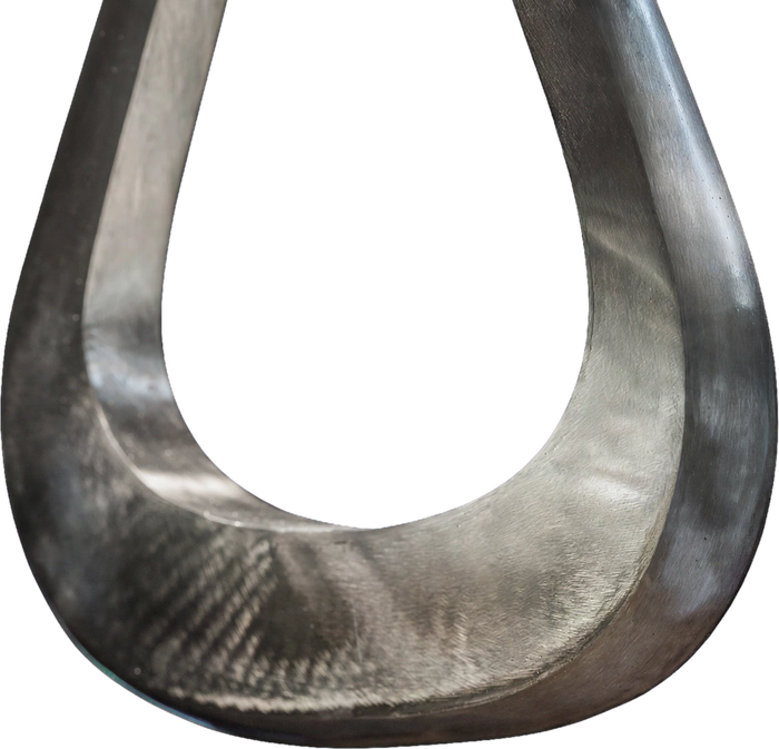 Raw Steel teardrop cradle